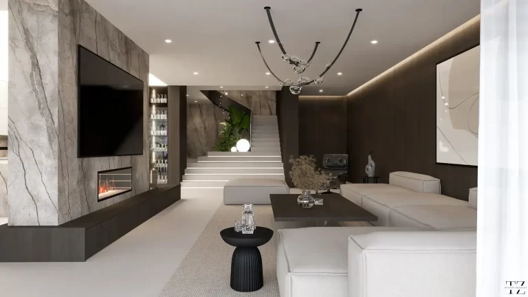 tz interior vizualizace bytu navrh